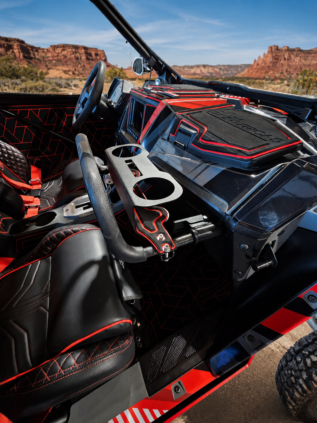 Pro Series RZR Cup and Phone Holder