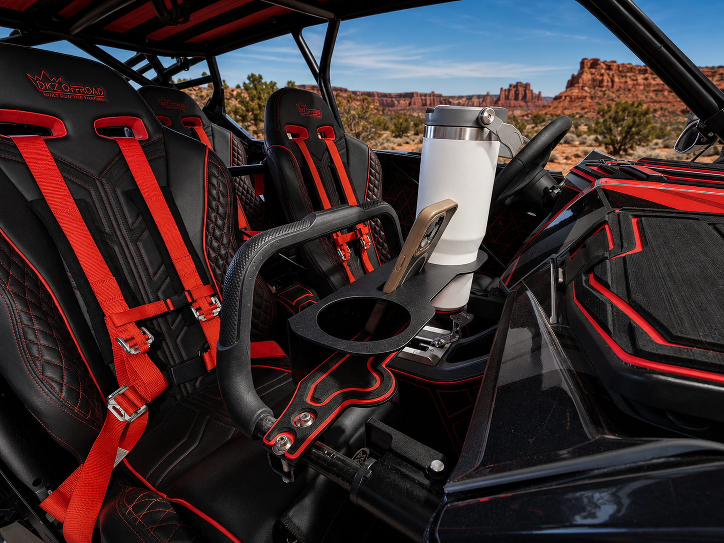 Pro Series RZR Cup and Phone Holder