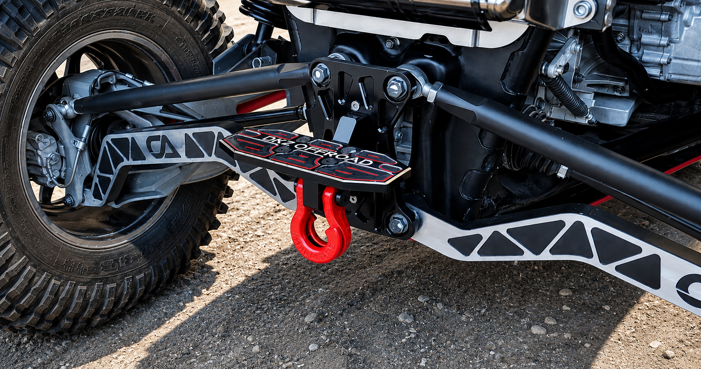 RZR Pro Series - Billet Radius Plate with Step & Foam Inserts
