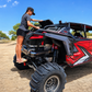 RZR Pro Series - Billet Radius Plate with Step & Foam Inserts